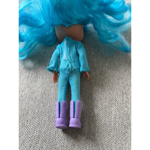 Vtg Strawberry Shortcake Doll Blueberry Muffin 2006 Blue Snowsuit Purple Boots - Picture 3 of 6